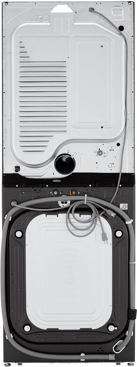 LG Black Steel Gas Laundry Center, 5.0 Cu. Ft. Washer and 7.4 Cu. Ft. Dryer Set-4