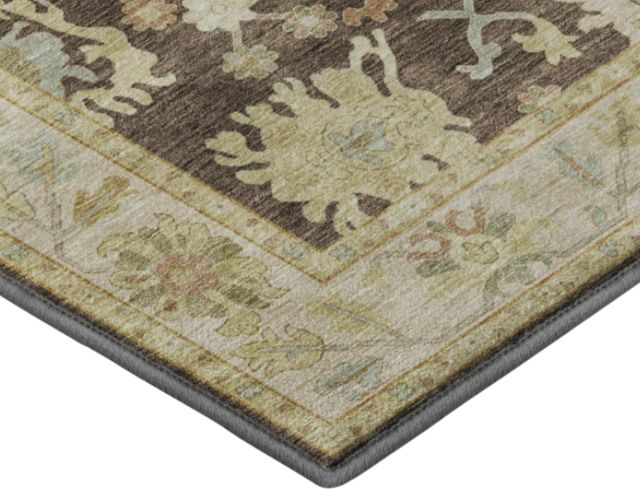 Dalyn™ Rug Company Hatay HY2 Chocolate 5'x8' Area Rug-1