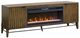 Martin Furniture Delray Golden Brown 82" Fireplace TV Stand-0