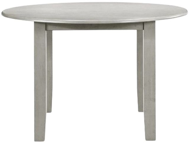 New Classic® Home Furnishings Pascal Driftwood Round Dining Table-0