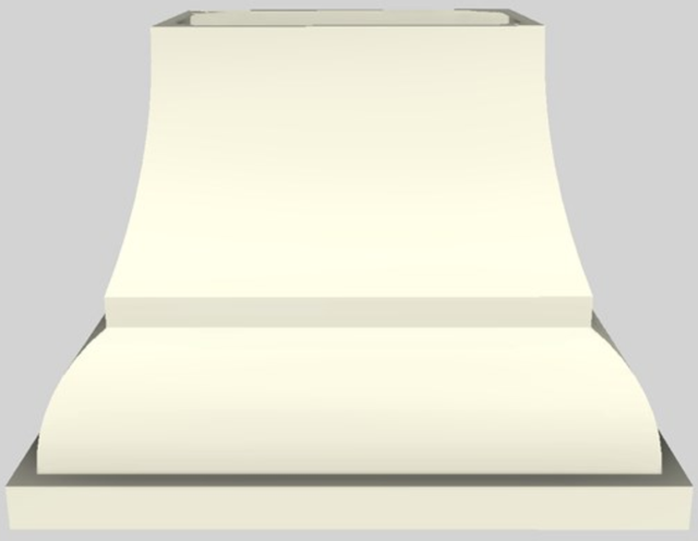 Vent-A-Hood® Designer Series 42" Biscuit Island Range Hood-0