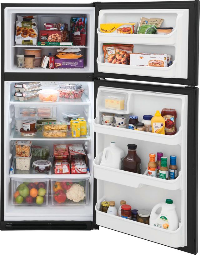 Frigidaire® 30 in. 20.5 Cu. Ft. Black Top Freezer Refrigerator-4