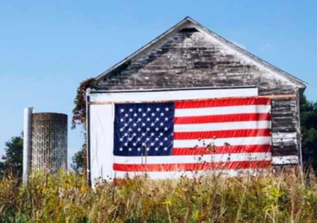 Stylecraft Patriotic Flag Wall Art-1