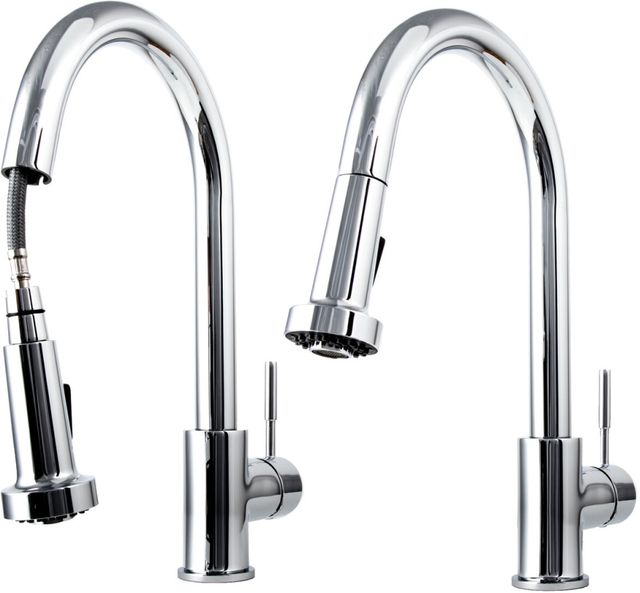 ZLINE Monet Chrome Pull Down Single Handle Kitchen Faucet-2