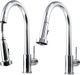 ZLINE Monet Chrome Pull Down Single Handle Kitchen Faucet-2