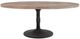 Nest Home Collections Sadie Medium Gray 60" Round Counter Table with Iron Base-0