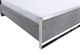 VIG Furniture Modrest Charlene Gray/Stainless Steel Eastern King Panel Bed-3