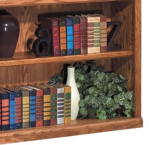 Martin Furniture Huntington Wheat 84" Open Bookcase-2