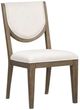 Magnussen Home® Westbourne Dark Umber/Milo Ivory Dining Side Chair-0