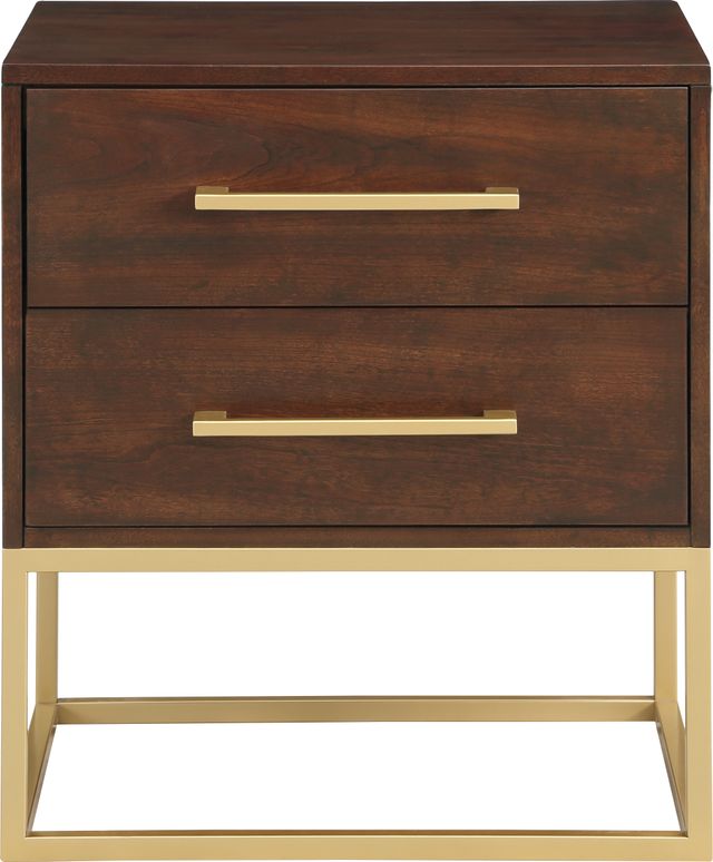 Meridian Furniture Maxine Dark Cherry Nightstand-1