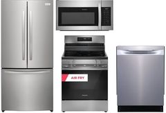 Frigidaire® 4 Piece Stainless Steel Kitchen Package