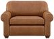 Flexsteel® Thornton Light Brown Chair and a Half-1