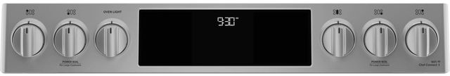 GE Profile™ 30" Fingerprint Resistant Stainless Steel Slide In Gas Range-5