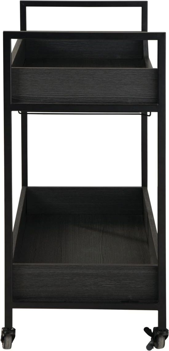 Signature Design by Ashley® Yarlow Black/Gray Bar Cart-1