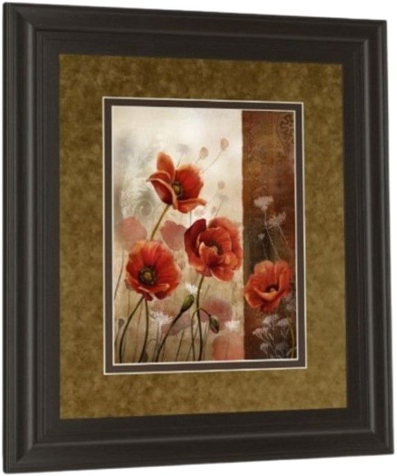 Classy Living Conrad Knutsen Wild Poppies Il 40" Wall Art-3