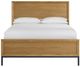 Intercon Newport Natural Oak Queen Panel Bed-2