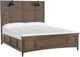 Magnussen Home® Bay Creek Toasted Nutmeg Complete California King Lamp Panel Bed-0