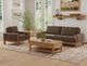 International Furniture Direct Sedona Brown Accent Chair-1