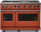Viking® 7 Series 48" Spiced Cider Pro Style Gas Range with Griddle-2