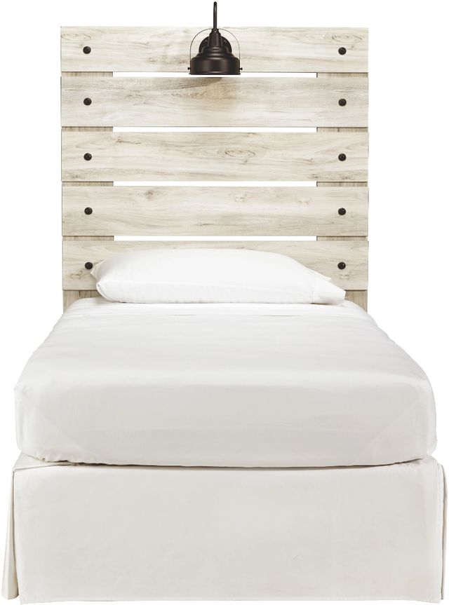 Signature Design by Ashley® Cambeck Whitewash Twin Panel Headboard-1
