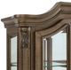 Elements International Madison Park Walnut Server and Hutch-2
