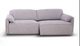 Grey Double Slider Chaise-1