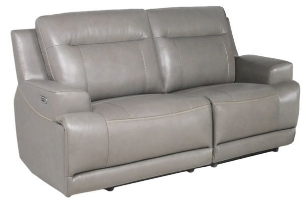 Signature Design by Ashley® Goal Keeper 2-Piece Gray Reclining Sectional-0