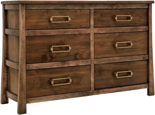 International Furniture Direct Roots Brown Dresser-0