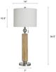 Stylecraft Chadron Silver Table Lamp-2