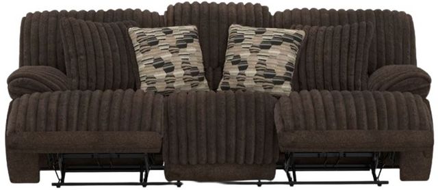 Catnapper® Hollifield Chocolate Reclining Sofa-4