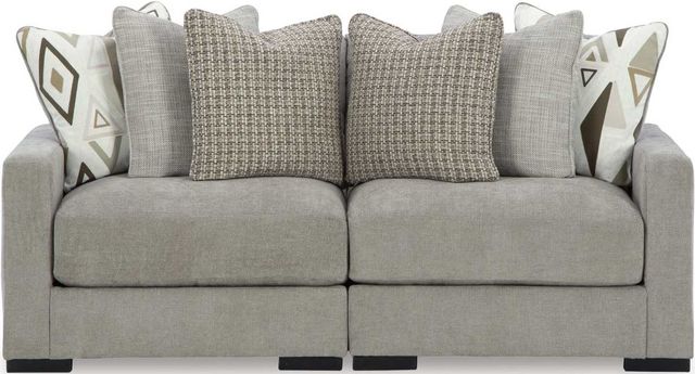 Signature Design by Ashley® Asland Court 2-Piece Pebble Loveseat Sectional-0
