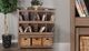 Sunny Designs™ Buck Skin Storage Bookcase with Trundle Bench-2