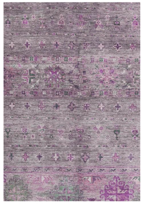 Dalyn™ Rug Company Karaj Purple 5'x8' Area Rug-0