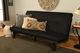 Kodiak Furniture Twill Black 6" Foam Full Futon Mattress -1