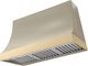 AGA Marquee 48" Fawn Wall Mounted Range Hood  with Polished Brass Trim-0