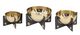 A & B Home Black/Gold Bowl-0