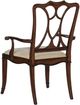 Hooker® Furniture Charleston Maraschino Cherry/Sand Dining Arm Chair-3