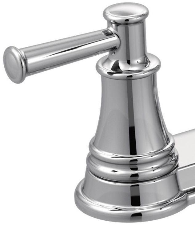 Moen® Belfield™ Chrome Two-Handle High Arc Kitchen Faucet-1