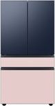 Samsung Bespoke 36" Pink Glass French Door Refrigerator Bottom Panel-5