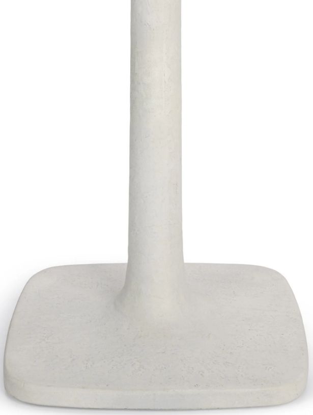 Classic Home Paulina White Concrete Outdoor Counter Table-3