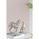 A & B Home Silver Standing Leopard Statuette-5
