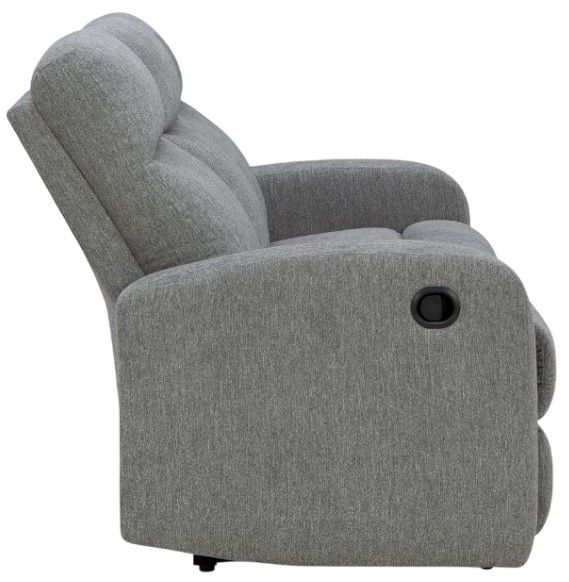 Signature Design by Ashley® Gauntlet Sterling Manual Reclining Sofa-3