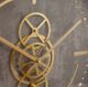 A & B Home Gold/Gray Wall Clock-4