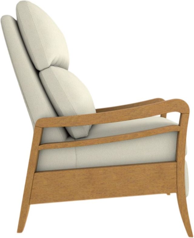 Best® Home Furnishings Customizable Field & Stream Home Ryberson Manual High Leg Recliner with Honey Birch Legs-2