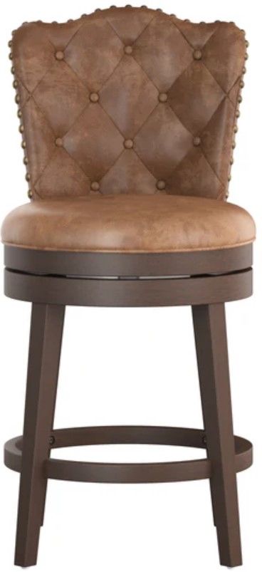 HH2 Home Edenwood Chestnut Counter Stool-1