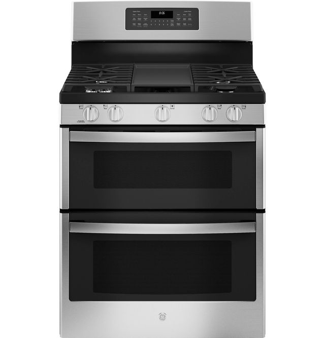 GE® 30" Stainless Steel Freestanding Gas Range-0