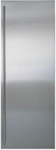Sub-Zero® Classic 42" Stainless Steel Flush Inset Refrigerator Door Panel with Tubular Handle-0