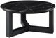 ACME Furniture Dara Marble Top Coffee Table with Black Base-0