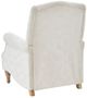 Olliix by Madison Park Ivory Athena Push Back Recliner-1