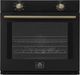 FORNO® Vomero Series Espresso 30" Black Single Electric Wall Oven-1